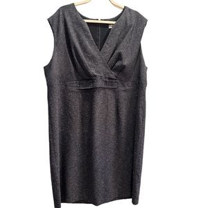 Dress Barn Woman Dress faux wrap excellent condition size 20